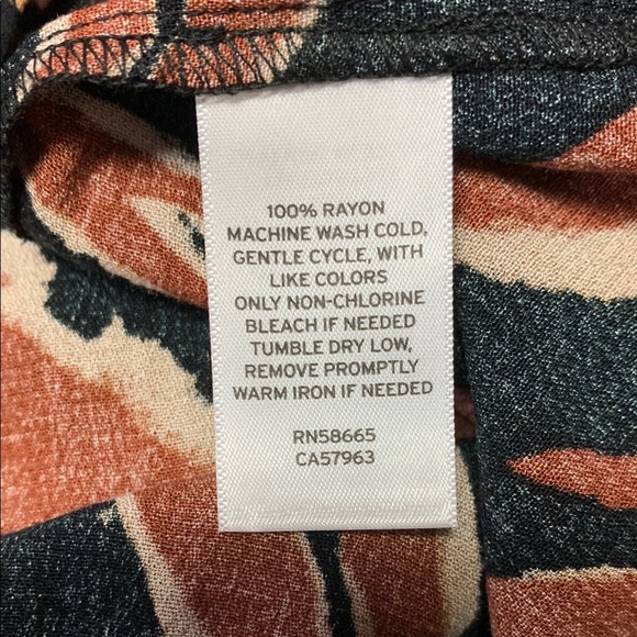 BP Brown and Black Long Sleeve Dress - Picture 7 of 7